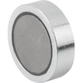 Kipp Magnet, samarium-cobalt, shallow pot, dia. 6 mm, not threaded K0550.01